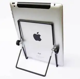 Beste Groothandel 18 stks partij eenvoudige mode 9 10IN. tablet PC Houder Stand beugel voor samsung iphone 6 plus ipad 3 4 5 computer L maat