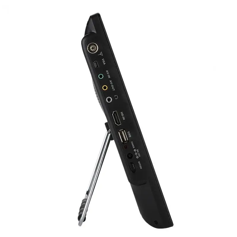  JUNKE HD TV Portatile 14 Pollici Digitale E Analogico Led Televisori Supporto della Carta di TF Let