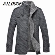 Новинка, зимние мужские меховые толстые и шерстяные ветрозащитные водонепроницаемые кожаные куртки, кожаное пальто, мужская кожаная куртка