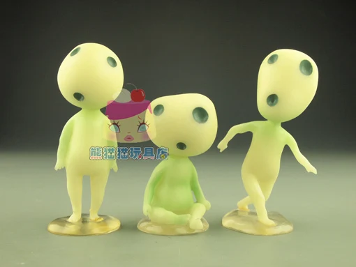 Limited Princess Mononoke Kodama Tree Spirit Toy Sit Running Standing Free Shipping Spirit Motorcycle Toy Kittoy International Aliexpress