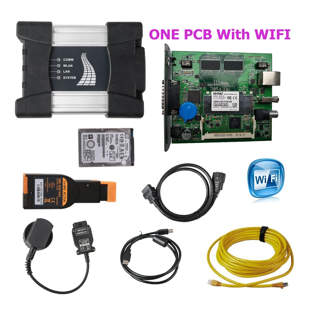 

NEW ONE PCB WITH WIFI ICOM Next for BMW ICOM A2 A+B+C ICOM A3 Diagnostic & Programmer Tool with 2019.03 software