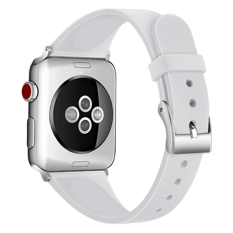 Браслет для наручных часов Apple Watch 38 мм 40 мм 42 44 мм силиконовый Apple Watch Iwatch Band для Apple Watch, версии Series4/3/2/1 81006 - Цвет ремешка: 10