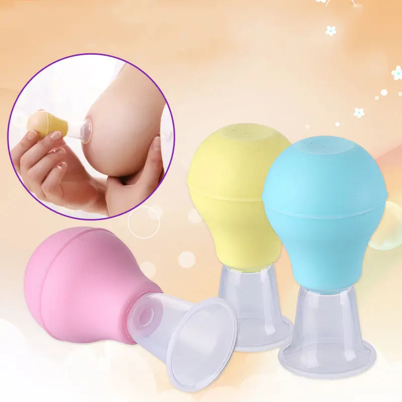 

Soft Cups Correction For Inverted Flat Nipples Aspirator Puller