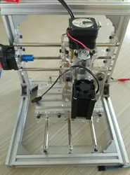 Лазерная гравировка машина, Алюминий профиль мини лазерная гравировка машина, Arduino для управления