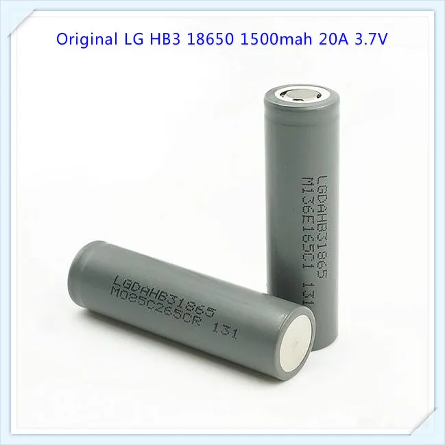 For LG HB3 1500mah 20A 2