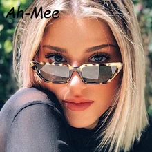 Ретро кошачий глаз солнцезащитные очки женские брендовые дизайнерские винтажные прямоугольные Солнцезащитные очки женские кошачий глаз плоский верх очки Оттенки UV400