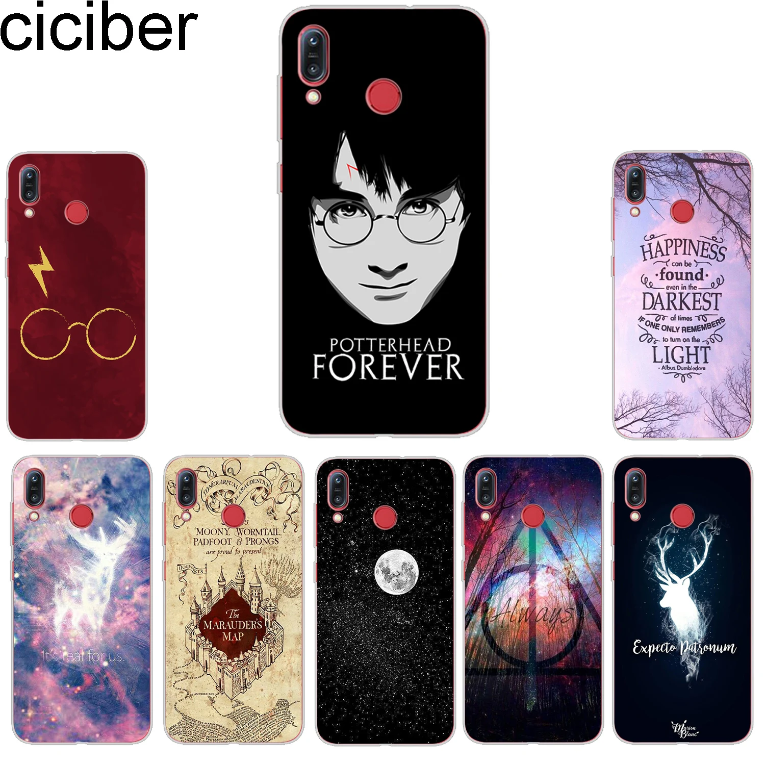 

ciciber Phone Cases For ASUS Zenfone Max Pro (M1) (M2) Case Soft Back Cover ZB601KL ZB602KL ZB631KL ZB633KL ZB555KL Harry Potter