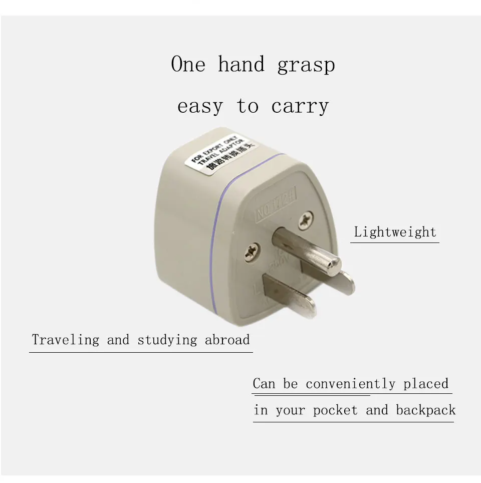 Upgraded Version USA Standard Adapter Wireless Conversion Plug Socket Lightweight And Compact Wholesale Price A Set Of Selling (2)
