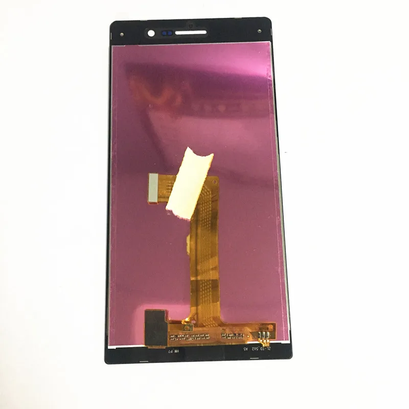 Tanie Czarny biały wyświetlacz LCD z ekranem dotykowym dla Huawei P7 dotykowy wyświetlacz LCD ekran dygitalizatora dla Huawei Ascend P7 P7 L00 P7 L05 P7 L10