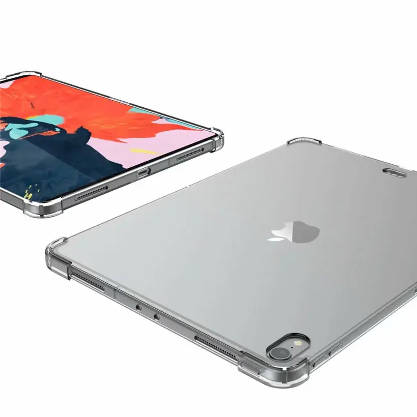 Прозрачный чехол для iPad Pro 11 2018 Обложка нового тонкий силиконовый мягкий защитный