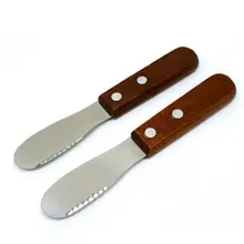 kitchen accessories Mini Sandwich Spreader Butter Cheese Slicer Knife Stainless Steel Spatula Kitchen Tool With Wooden Handle kitchen accessories Mini Sandwich Spreader Butter Cheese Slicer Knife Stainless Steel Spatula Kitchen Tool With Wooden Handle