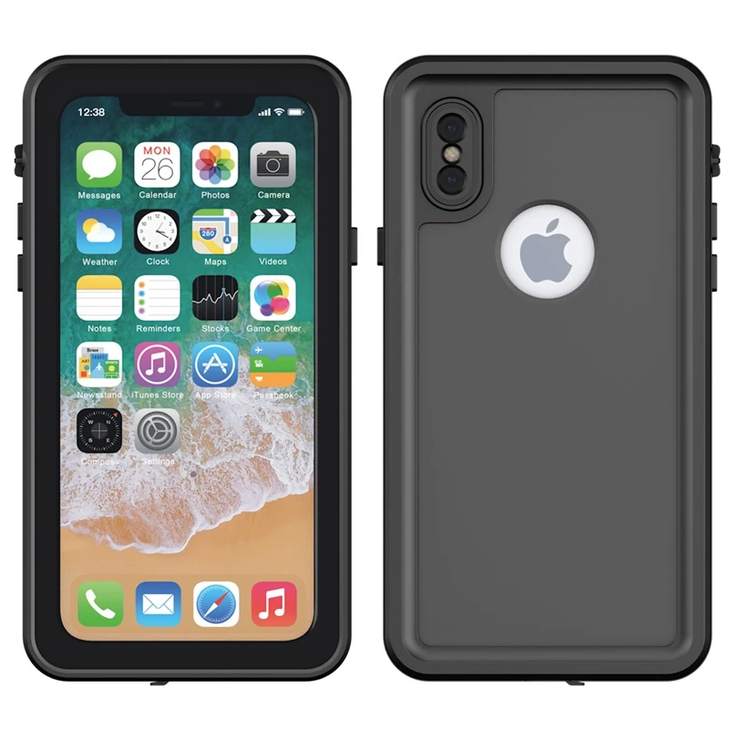 

for iphone X Waterproof Case for iphone X 8 8 Plus 7 7 Plus Water Resistant Watertight Full Protect Cover for Apple X 8 7 6 Plus