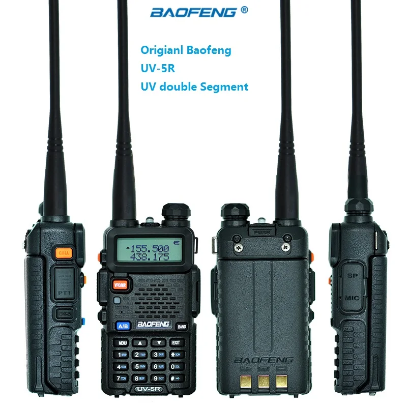Оригинальная Двухдиапазонная портативная рация baofeng приемопередатчик hf cb радио