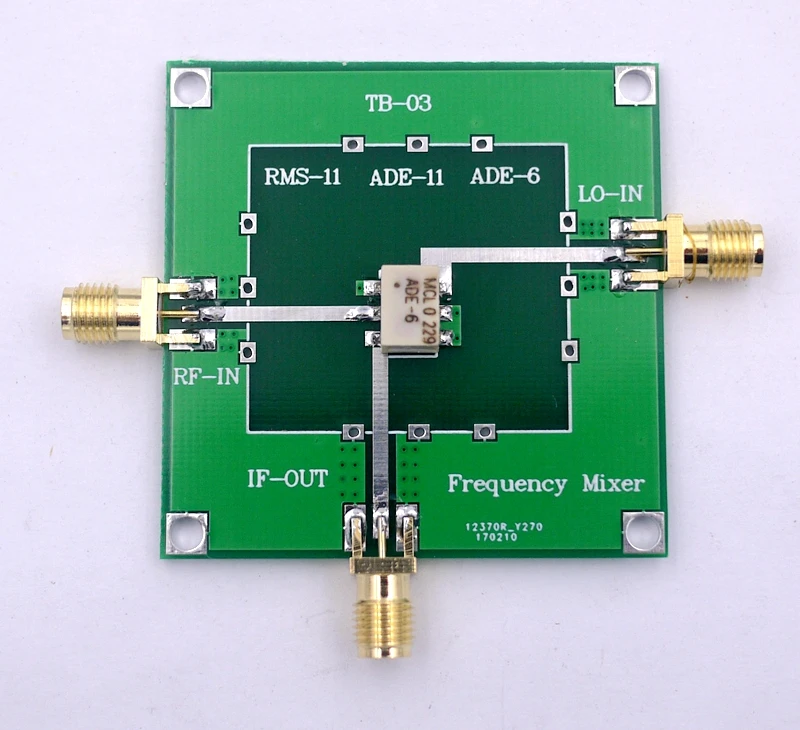 

Passive Mixer RF Upconversion Downconverter ADE-6 0.05-250MHz