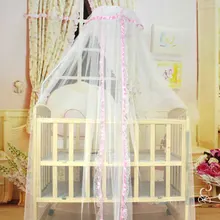 Летняя Детская кроватка-колыбель с москитной сеткой, детская кроватка, палатки принцессы, москитная сетка для младенцев, переносная люлька