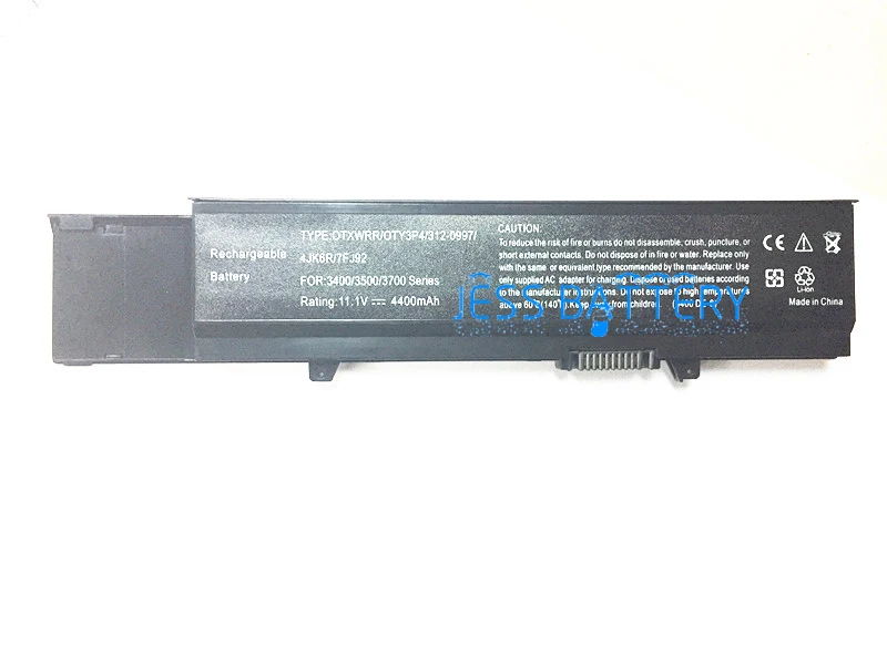 

News laptop battery for DELL Vostro 3500 7FJ92 0TY3P4 4JK6R CYDWV 312-0997 312-0998 04D3C 04GN0G 0TXWRR Y5XF9