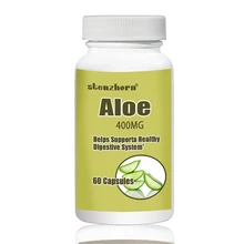 Алоэ 60 шт. 400 мг поддерживает здоровую пищеварительную систему