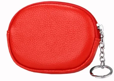 Новое поступление Повседневное Личность Мини мешочек для монет, ключей сумка автобусная карта посылка Для женщин макияж маленький тонкий кошелек на молнии Лидер продаж - Цвет: red