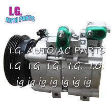 Для автомобиля hyundai Kia компрессор для автомобильного кондиционера, работающий от 5PK 12 V 114 мм диаметр HS18 AC компрессора кондиционера для kia ac компрессор