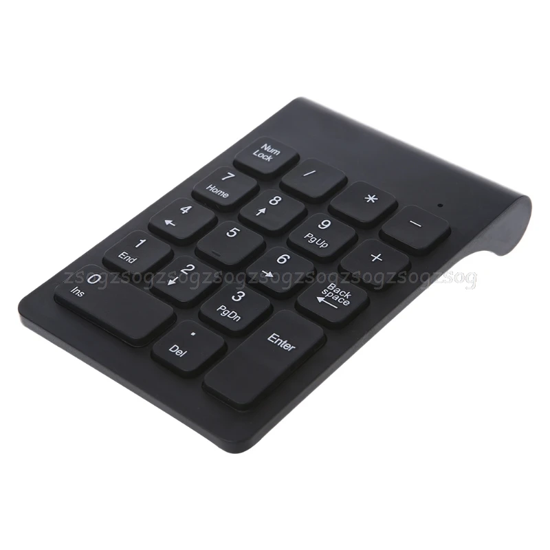 

Portable 2.4G Wireless Digital Keyboard USB Number Pad 18 Keys Numeric Keypad JUN15 dropshipping