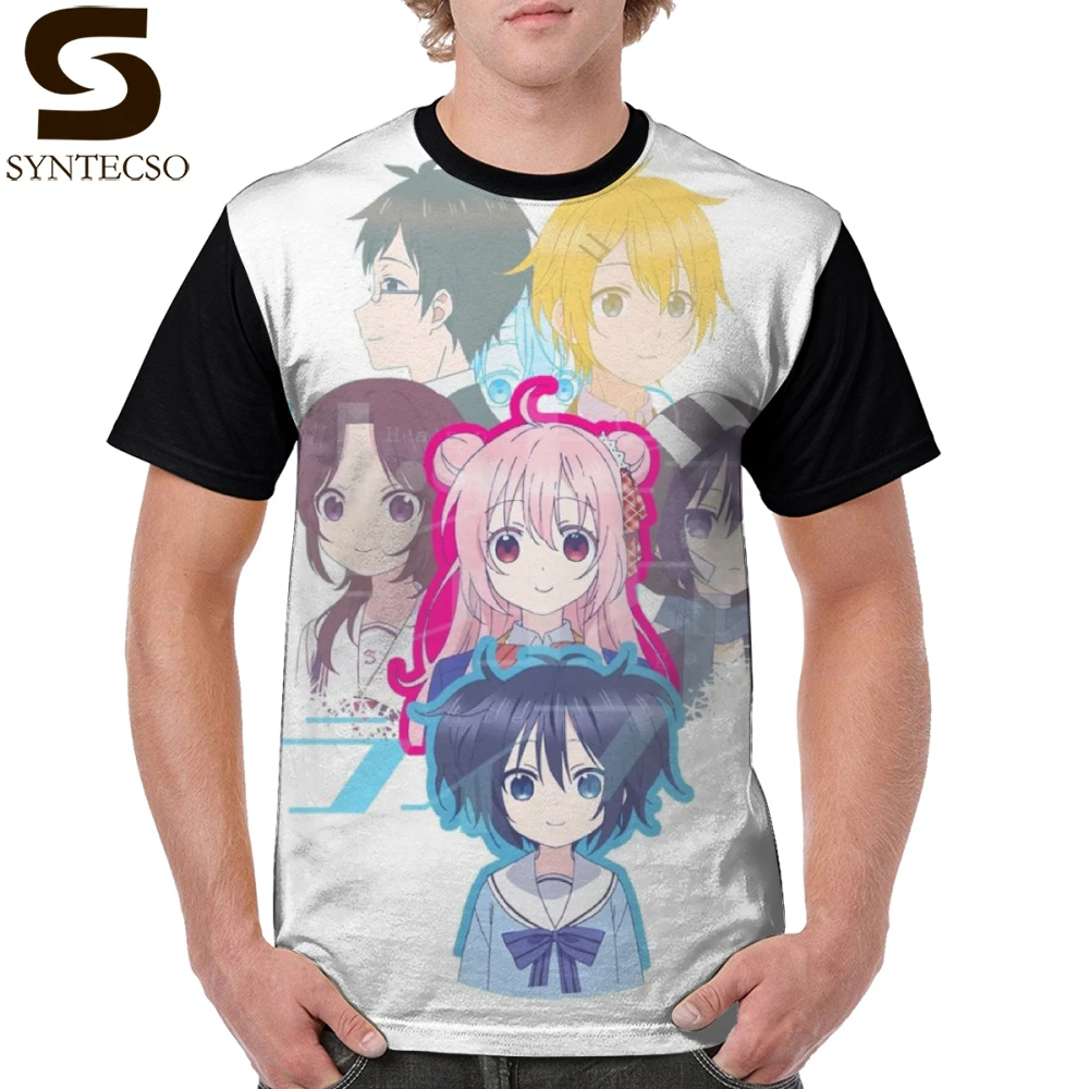 

Happy Sugar Life T Shirt Happy Sugar Life - Cast T-Shirt Print Streetwear Graphic Tee Shirt Cute Men Oversize Tshirt