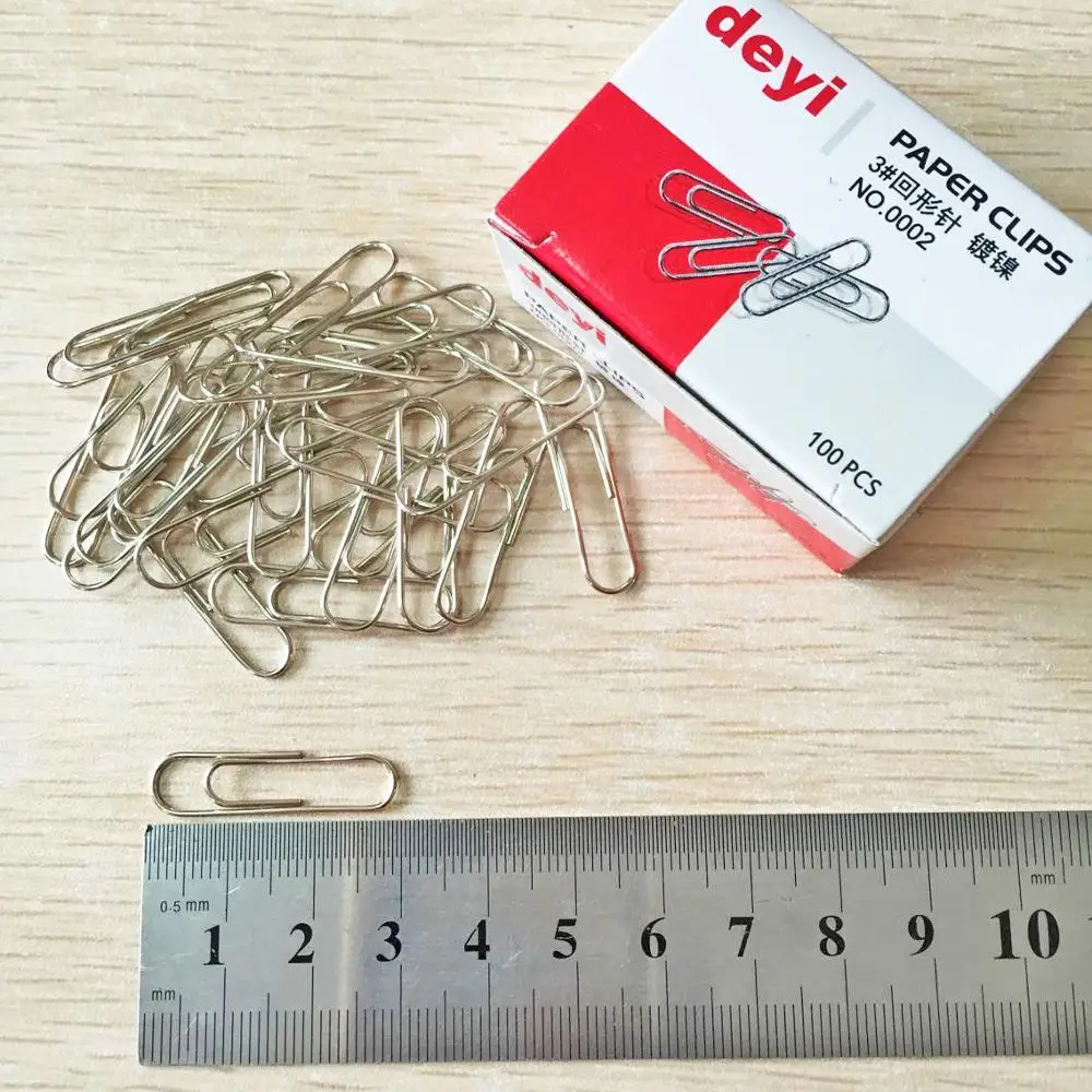 100 Pcs Bookmark Planner Paper Clip Metal Bookmarks Marking Clip For Book Stationery School Office paper clips,book clips,mini bookmark