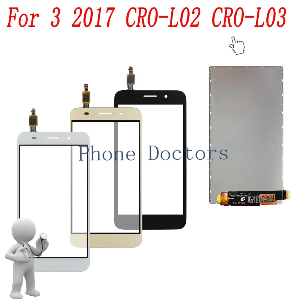 

5.0 inch For Huawei Y3 2017 CRO-L02 CRO-L03 CRO-L22 CRO-L23 LCD DIsplay + Touch Screen Digitizer Replacement