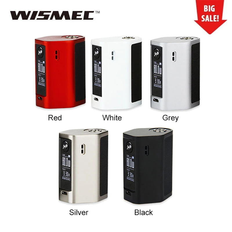 

Clearance WISMEC Reuleaux RXmini MOD Built-in 2100mAh Battery 80W Output E Cigeratte RXmini MOD VS RX300 Mod Original