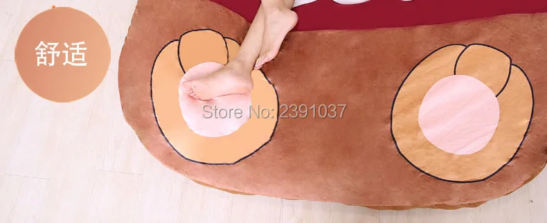1,5x2 м милый медведь спальный кровать погремушка матрас для детей Китайский Зодиак двойной диван татами теплый мультфильм татами
