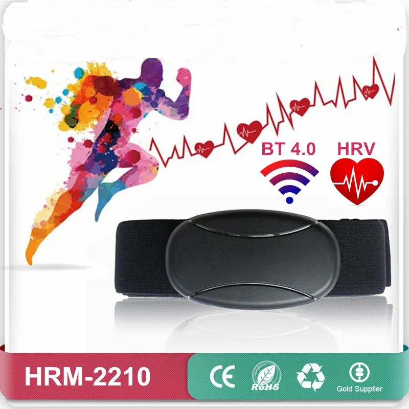 Smart Bluetooth V4.0 Фитнес Беспроводной монитор сердечного ритма Сенсор нагрудный