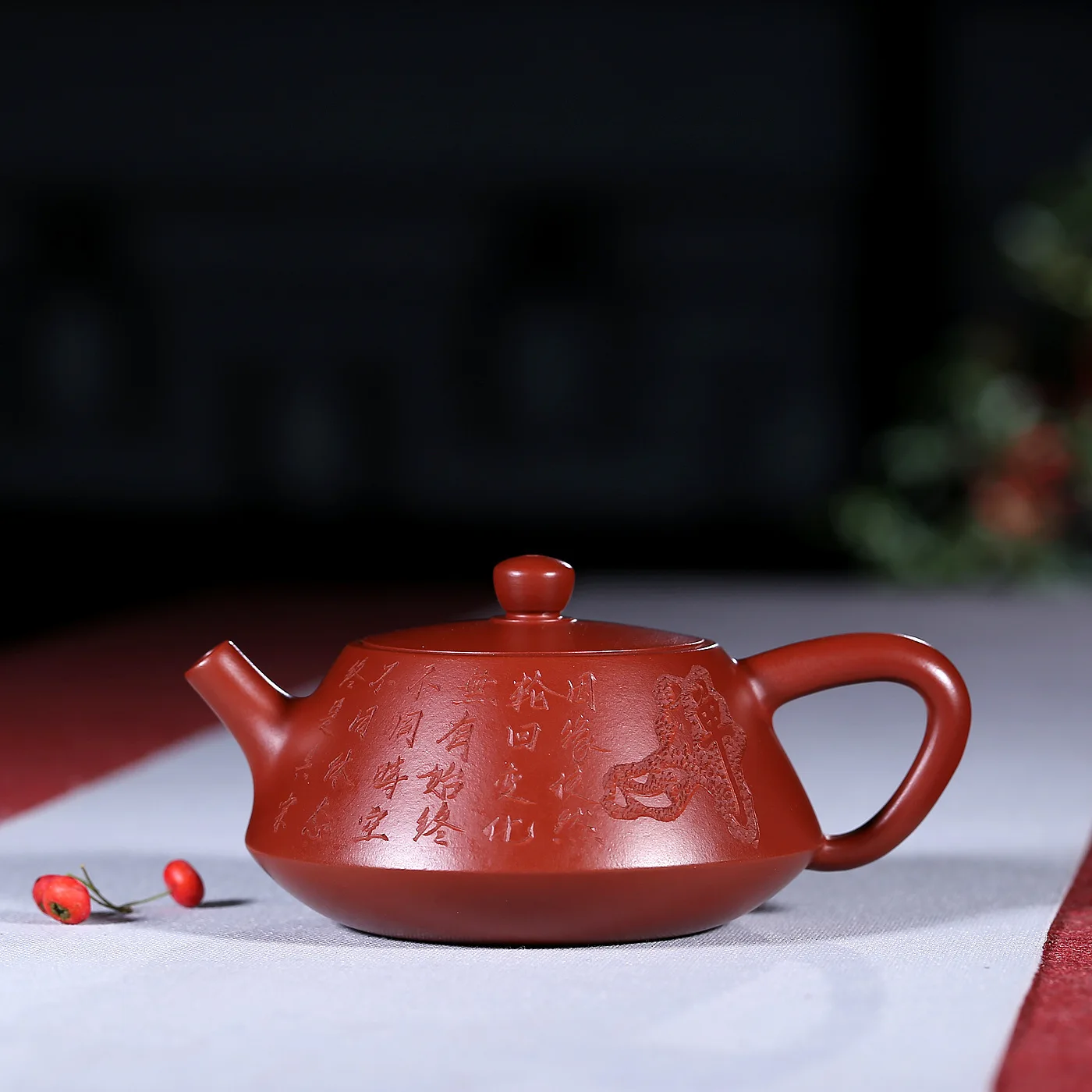 

Teapot Full Manual Famous Fan Se Hong Yuan Mine Zen Heart Kung Fu Tea Have Gift Infusion Of Tea Kettle Wholesale Special