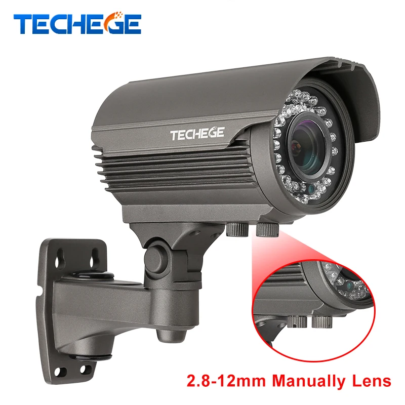 

H.265 4.0MP 48V 2.8-12mm Manually Lens Hi3516D wide dynamic Onvif P2P IR Night POE IP Camera Power Over Ethernet Xmeye App Cam