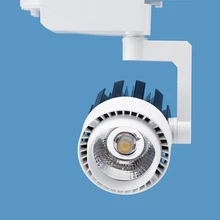 AC85-265V 30 Вт Светодиодный сланцевый Трековый прожектор светодиодный место на рельсе свет лампы COB 30 Вт светодиодный Трек свет