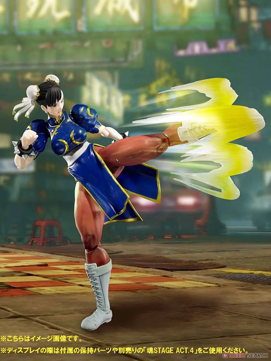 

S.H.Figuarts Street Fighter Chunri video Game Character Action Figure