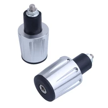 Для Suzuki Boulevard C50/M50 Marauder 800 17 мм концевые колпачки для руля ручки слайдер вилки серебро