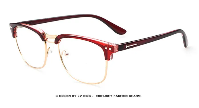 Классические винтажные женские очки для глаз, оправа для мужчин, oculos de grau feminino armacao очки - Цвет оправы: wine