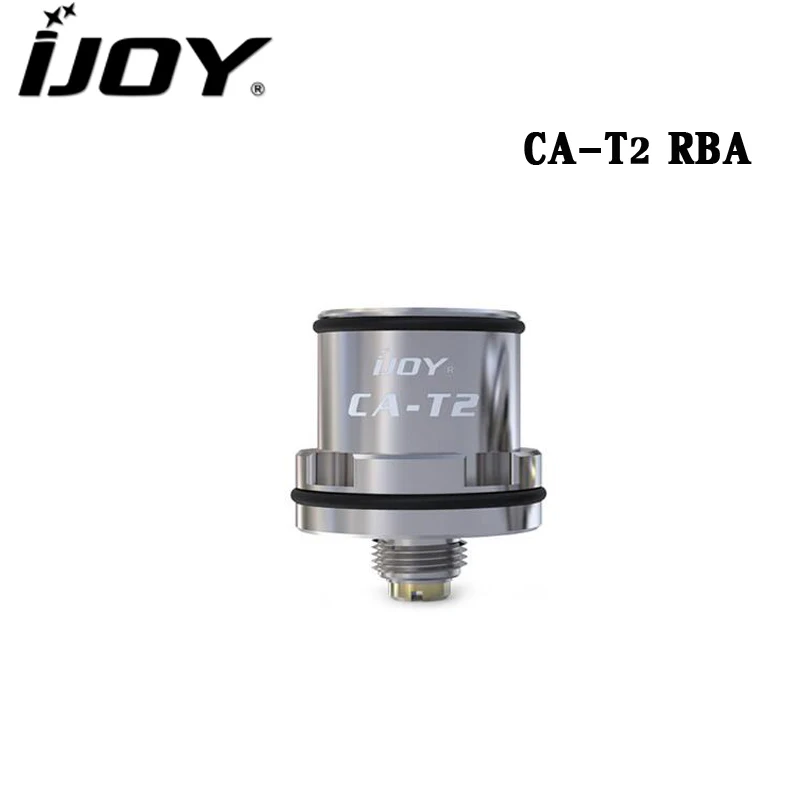 Original IJOY CA T2 RBA Coil 2 Posts or Dual Coils building Deck smooth