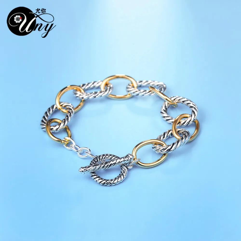 UNY Bracelet Designer Brand David Inspired Bracelets Antique Women Jewelry Cable Wire Vintage Bracelet Christmas Gifts Bracelets