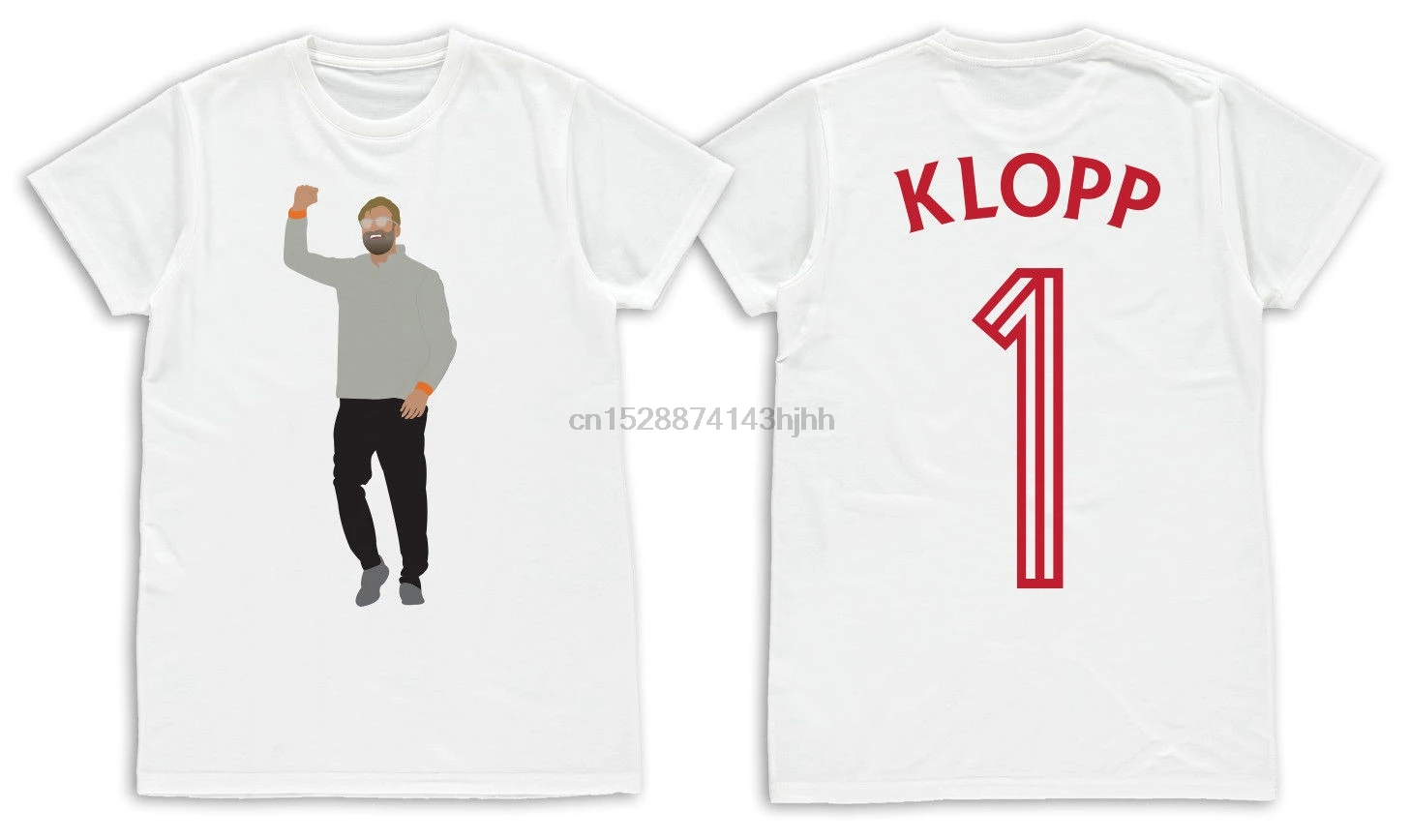 

Jurgen Klopp Liverpool No.1 Vector Art Adult T-Shirt S M L XL Unofficial