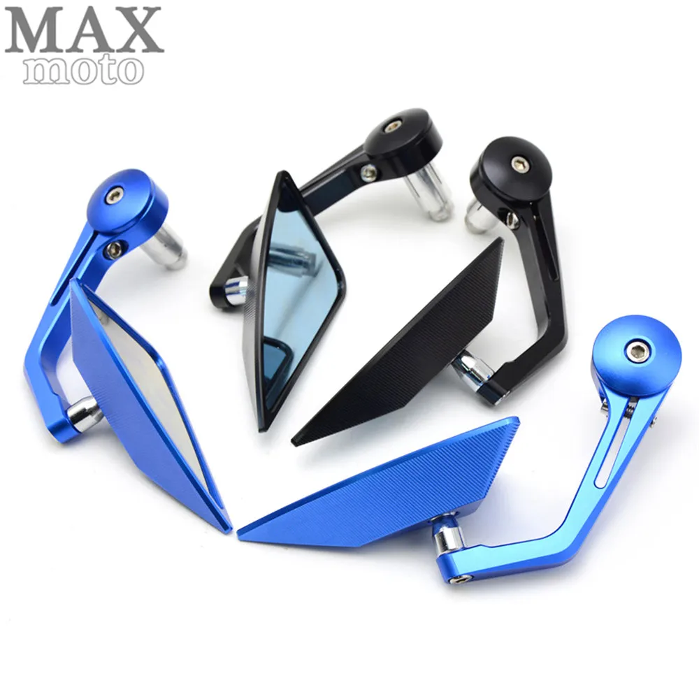

7/8" 22mm Motorcycle CNC Handle Bar End Mirrors rearview Side mirrors for Yamaha mt-07 MT07 MT-09 mt09 MT 07 09 Suzuki sv650