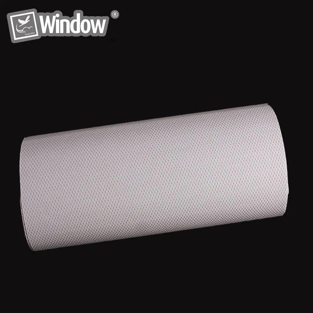 One Way Vision White Perforated Effect Vinyl Film Car Window Adhesive Sticker Vinyl Decor Car Home Building privacy Film 1.37x2m