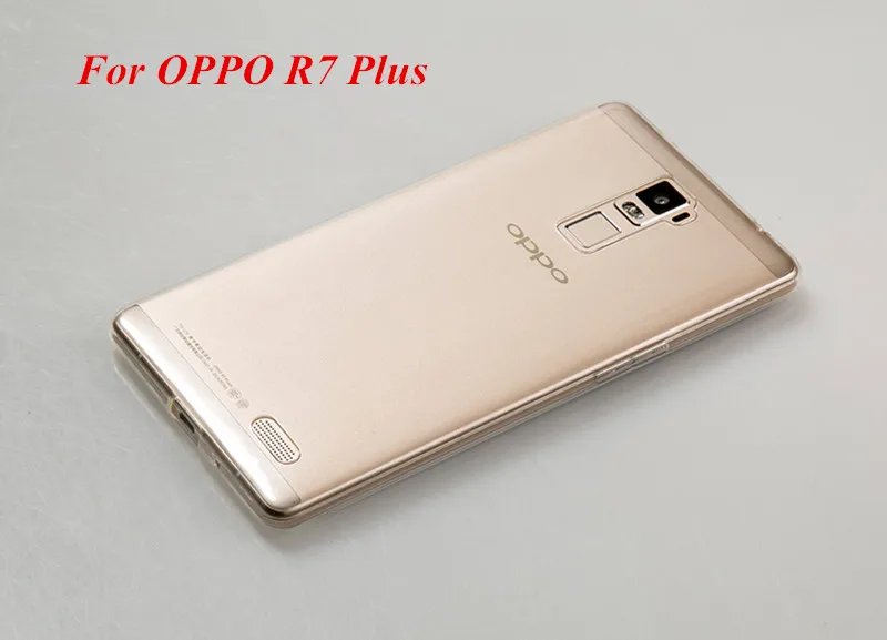 Для OPPO R7 Plus Case Крышка Ультратонкий Прозрачный ТПУ Мягкая Обложка Защитный Case|case for