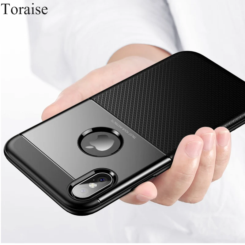 

Toraise 360 Full Case For iPhone 8 Cases Luxury Soft Tpu Silicone Case For iPhone 7 7 Plus Cover For iphone X 6S 8 Plus 6