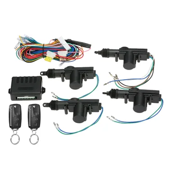

Auto Car Alarm Car Door Lock Keyless Entry System Remote Central Control Locking Kit with Trunk Release Button Universal