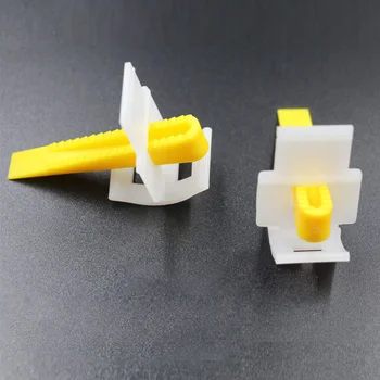 

50/100Pcs Tile Leveling Wedges Spacers System Flooring Level Lippage AI88