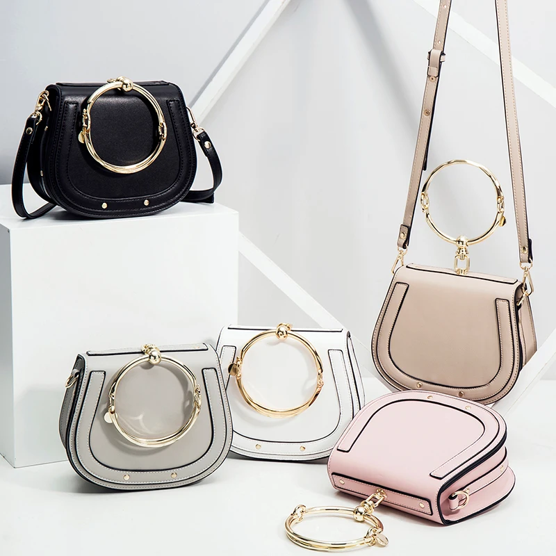 

Famous Brand Designer Women Saddle Bags High Quality Leather Female Handbag Messenger Casual Ladies Crossbody Bag Bolsos Mujer