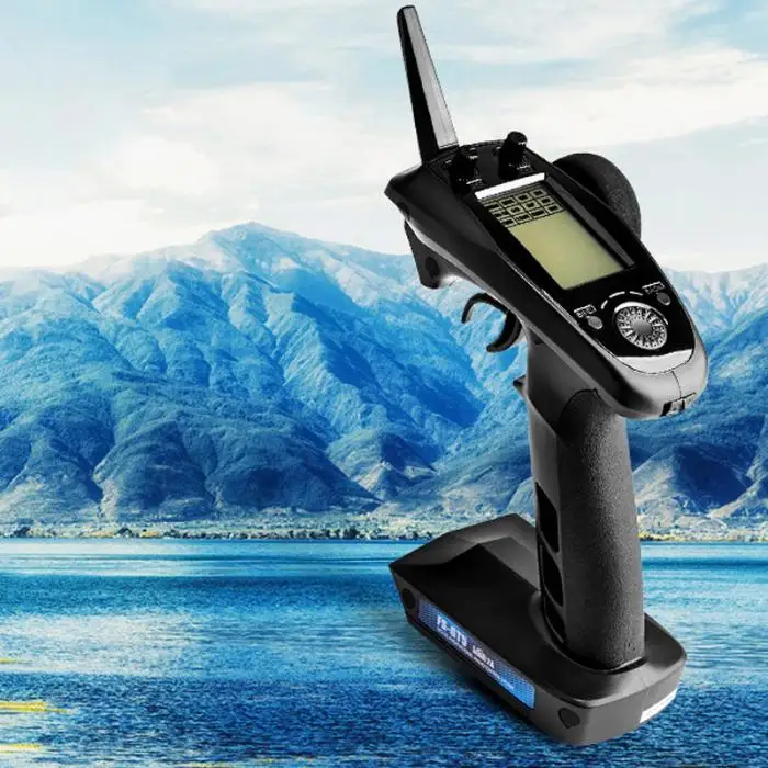 Передатчик FS-GT5 с FS-BS6 приемником Встроенный гироскоп Fail-Safe 2,4G 6CH для RC автомобиля лодки DJA99