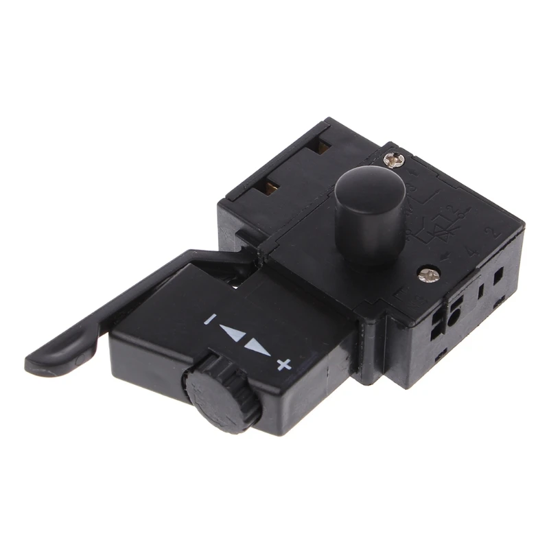 Электронная дрель с блокировкой и кнопкой управления скоростью|lock switch|lock onswitches