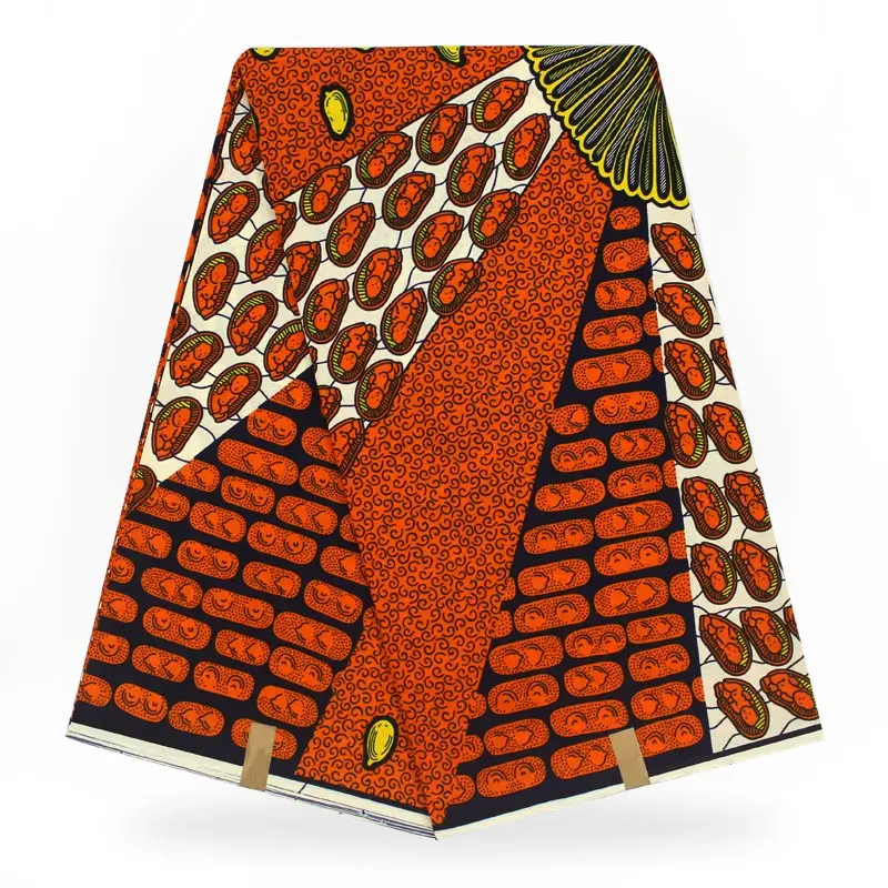 Не хлопок/ полиэстер 6 ярдов африканская ткань, Африканский воск ткань Анкара последние Африканские Восковые принты ткани