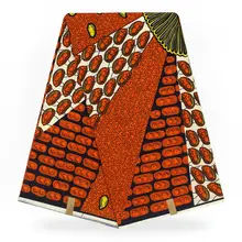 Не хлопок/ полиэстер 6 ярдов африканская ткань, Африканский воск ткань Анкара последние Африканские Восковые принты ткани